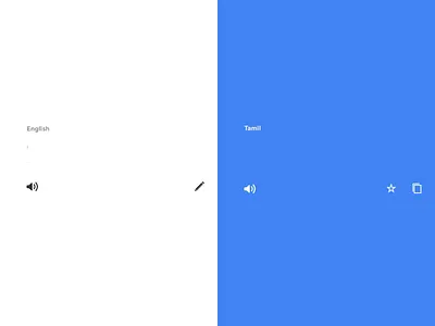 Google Translate Redesign - Case Study blog post clean concept english google google translate ios medium minimal redesign tamil translator ui ui ux uidesign