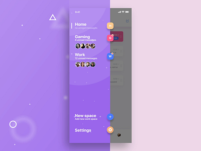 Work side bar mobile app design animation web design branding animation app app design branding finance icon ios iphone mobile app design ui ux