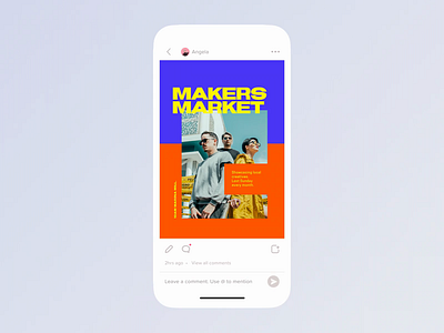 @Mentions for teams in Over animation chat clean collaboration comments content mentions minimal principle prototype prototypes template ui uiux ux
