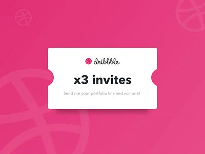 Dribbble Invites dribbble dribbble invite invite