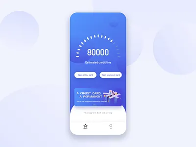 Credit app animation design animation app design finance ui ux