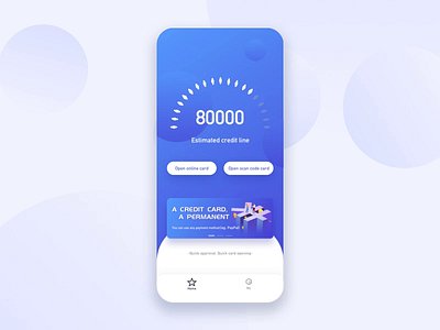 Credit app animation design animation app design finance ui ux