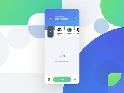 Multi-invoice creation adding animation app application contacts debt debt control app drag and drop finance app fintech friends interaction invoice ios loan microfinance money multi invoice payment swipe