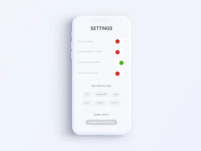 Privat24 Banking App - Settings Animation after effects animation app bank banking currency design finance fintech gif interaction mobile motion mp4 settings smooth transition ui ux video