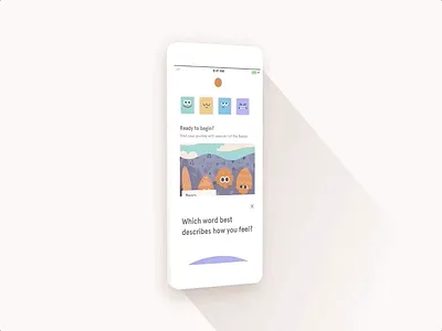 Headspace Check-in's check in emotions faces feelings headspace meditation mindfulness recommendations search suggestions