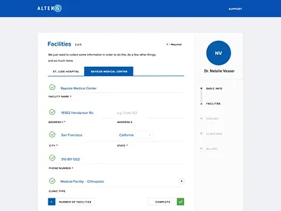 Setting Up a Clinic agency animation demo futura healthcare mhealth platform portfolio productdesign reel saas servicedesign ui ux