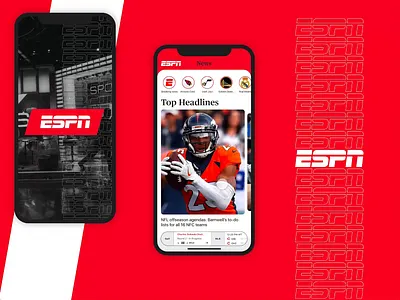 #DesignAnExperience - ESPN App app design espn ios mobile ux ui ux design