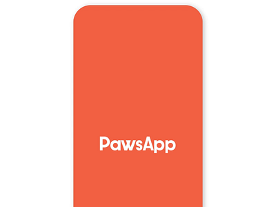 PawsApp Welcome Animation after effects animation app app animation character animation design ios logo animation loop lottie mobile motion design pet app pug sign up screen ui ux