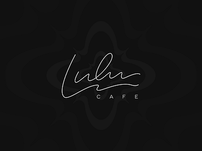 Lulu Cafe Branding animated logo animation bakery logo branding cafe cafe logo coffee logo coffeeshop deli logo logo animation logodesign lulu minimal minimalist minimalist logo pattern shop logo stroke sweet