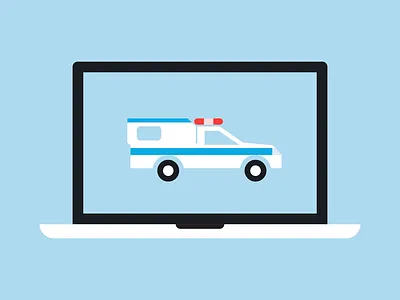 POPCRU Online TV Animation ae after effects animation blue car civil flat icons illustration jail laptop law logo reveal police prison red rights shape layers union vector