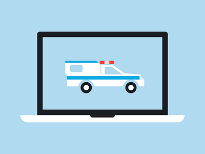 POPCRU Online TV Animation ae after effects animation blue car civil flat icons illustration jail laptop law logo reveal police prison red rights shape layers union vector