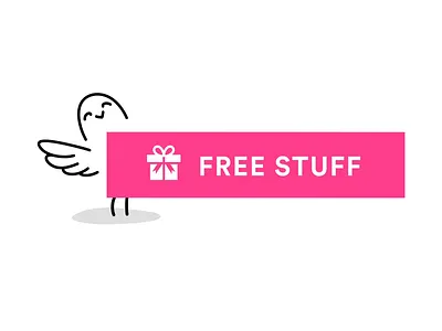 Animated Button animation bird button icon motion design