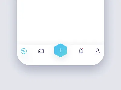 Tab Bar Animation animation app menu mobile navbar navigation tab bar tabbar