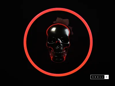 Skull X 2019 abstract art astronaut c4d cinema4d fantasy film goth hologram interstellar mp4 octane octane render octanerender scifi skull space surreal