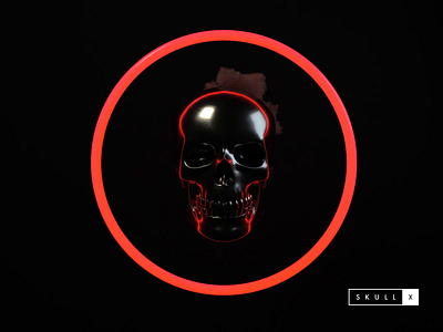 Skull X 2019 abstract art astronaut c4d cinema4d fantasy film goth hologram interstellar mp4 octane octane render octanerender scifi skull space surreal
