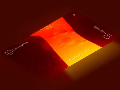 Lava Lamps. Isometric after effects beach branding dailyui design isometric landing page photoshop ui ux video webflow website