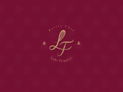 LF logo animation animated logo bakery bakery logo beer branding burgundy chef logo crest crest logo emblem gold initials logo logo logo animation logo design minimal logo pastry pastry shop simple logo whisk