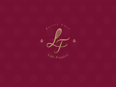 LF logo animation animated logo bakery bakery logo beer branding burgundy chef logo crest crest logo emblem gold initials logo logo logo animation logo design minimal logo pastry pastry shop simple logo whisk