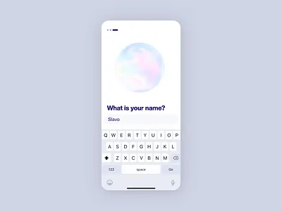 AI Home Assistant 3d ai animation interaction ios orb product designer ux