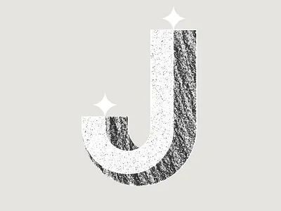 Type Fighter 2019 | Letter J alphabet animation black design illustration illustrator letter lettering photoshop texture typography vector white