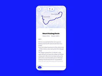 Mountaineering App Interaction animation cards gradient icon interaction map motion navigation scroll shadow slider tabs