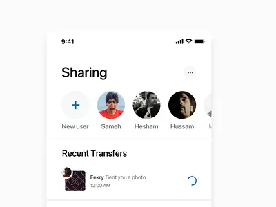 Sending media concept - SafePixel aftereffects animation app clean design interaction ios mobile app ui ux