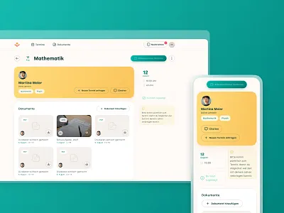 HeyTimi Date Detail app brand calls design digital education future germany launch munich online platform startup students studio web
