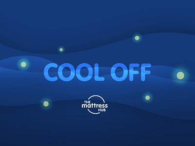 Cool Off for Summer animation heat lightning bug night vector wind