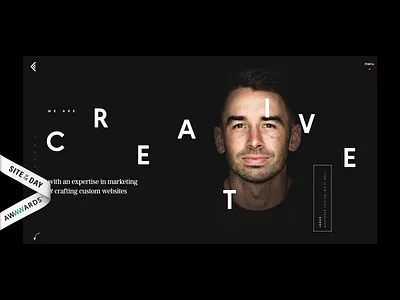 Coulee Creative Wins Site Of The Day on Awwwards agency website animation awwwards creative homepage fistbump homepage design illustration interaction monochrome design portfolio studio studio website typography ui ux
