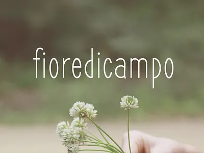 BRAND IDENTITY - FIOREDICAMPO art direction brand identity brand strategy branding creative direction delivery design flower graphic design logo typography wild