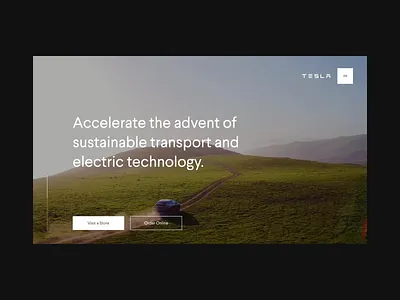 Tesla Motors after effects animation automotive cars clean concept interaction minimal motion tesla typography ui ui design uxinspiration web web design website