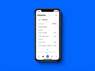 Cache mobile app design — 02 fin tech interaction design interface design ux design ux strategy
