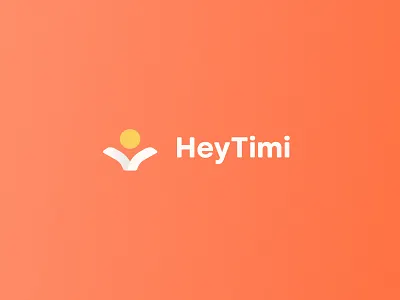 HeyTimi Logo app brand branding calls design digital education future logo munich online platform startup students studio web