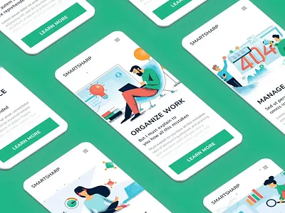 Smartsharp Animations. Volume 2 after effects animation design illustration motion motion design motiongraphics ui ui8 ux vector
