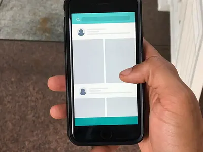 Scroll, Swipe and Card Expansion card components design interaction mobile motion motion design ui ux wireframe