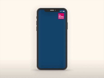 Weather Channel app clean ui weather