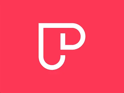 Love heart icon logo red vector based