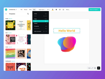Editor app dark mode editor ui webapp