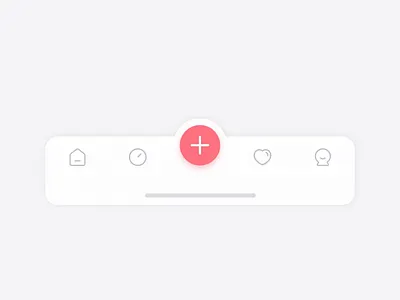 Tab Bar Animation animation app design application buttons dynamics graphic design icon interaction menu microinteraction mobile motion design navigation product design tab bar tab navigation ui user experience user interface ux