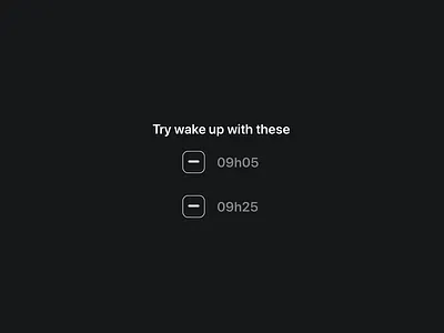 Checkbox Exploration - Alarm app daily design framer gif ios mobile product design ui uidesign uiux ux webdesign