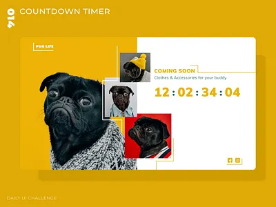 Daily UI Challenge - 014 - Countdown Timer countdown timer dailyui ui uidesign uxdesign