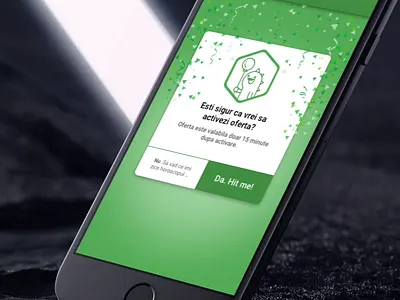 Thanky Confetti modal confetti mobile app mobile apps reward