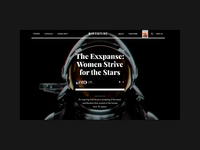 Overture Global app black bold clean design hellohello interface magazine minimal overture simple typography ui ux video web website white