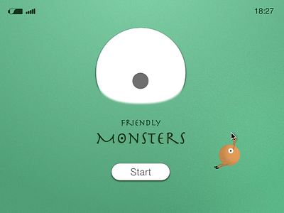 "Cursor" adobe xd aftereffects animation app creatures cursor design ui vector