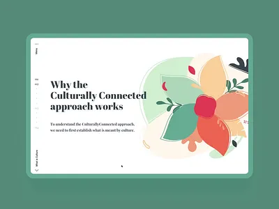 Culturally Connected UI Tests abstract animation education educational health care healthcare illustration infographic ui web animation web design