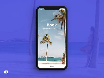 Travel App Login Screen clean dailyui ios app login screen signup screen travel app