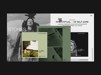 A+WQ Website Alternative Blog Animation animation concept design fashion interaction interface photo promo typography ui ux video web website