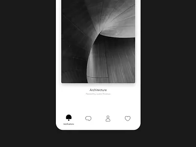 IxD Challenge — Day 16 21daysofixd animation black invision studio minimalism motion ui design