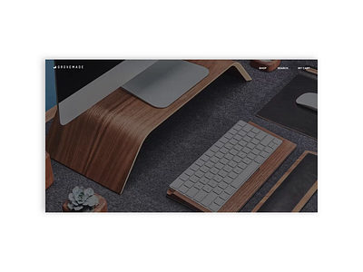 Grovemade Concept Animation after effects animation design grovemade interaction interface minimal motion ui design web