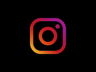 Logo Motion Challenge Day 29 - Instagram animation brand brand identity branding branding design camera concept design icon instagram invision invisionstudio logo minimal nyc simple slide slider transition vector